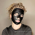 OEM Black Carbon Gesichtsbehandlungsmaske Anti-Aging Anti-Falten Peptid-Kollagen-Blattmasken